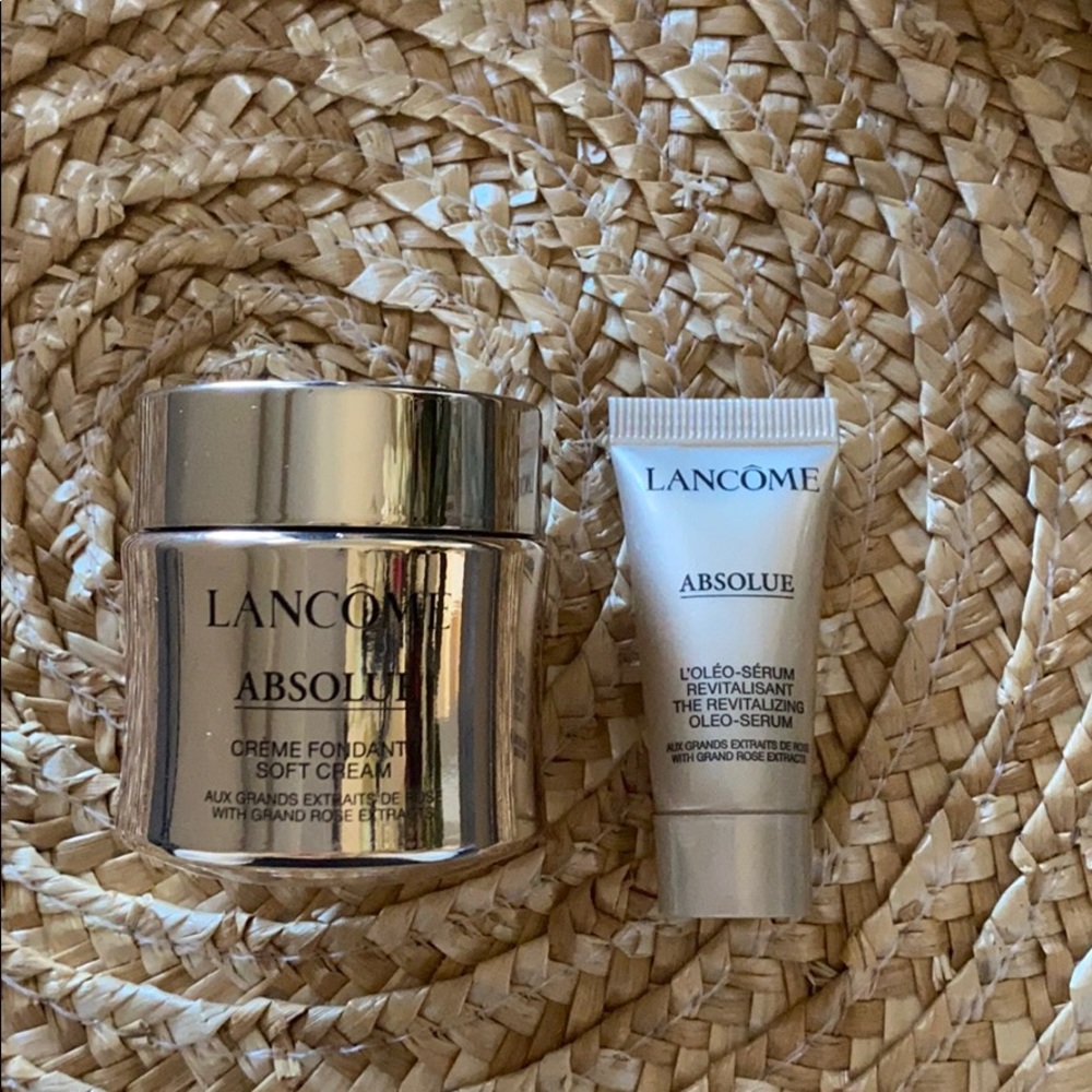 New, UNused Lancome Absolue soft cream & serum